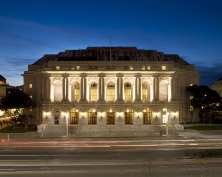 War Memorial Opera House in San Francisco, home of San Francisco Opera