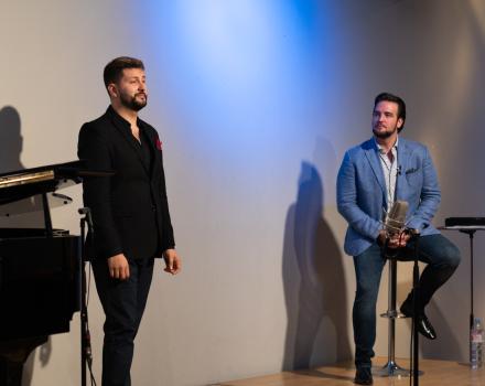 Carmen Santoro (piano), Raúl Gutiérrez and Brian Jagde
